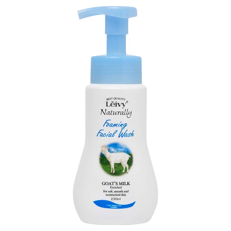 日本进口马来西亚Leivy泡沫洗面奶保湿洁面慕斯起泡230ml