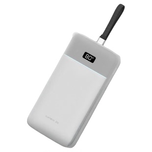 适用于酷态科25号超级电能块SE保护套120W自带线充电宝便携25000mAh移动电源硅胶套防摔耐脏真机开模防划蹭