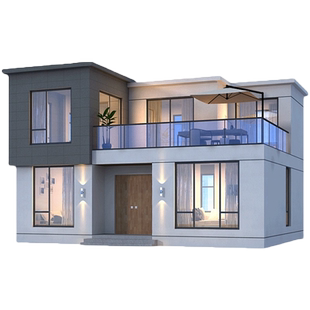 新农村自建房别墅四合院房子乡村一二三层半房屋建筑设计施工图纸