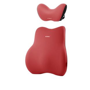 汽车头枕腰靠颈枕记忆棉车载通用大腰靠办公室座椅车载腰垫腰枕头