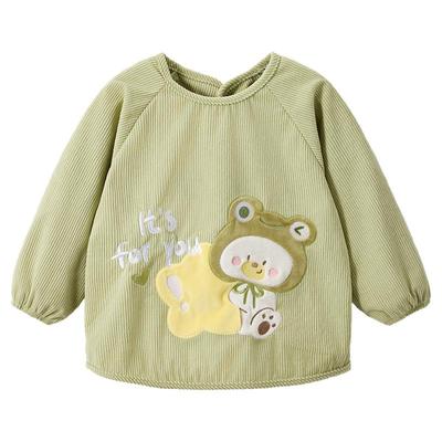 儿童宝宝罩衣幼儿园吃饭防脏围兜