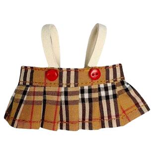 拉布布心底密码娃衣labubu4.0衣服四代公仔背带裙帽子套装大牌潮