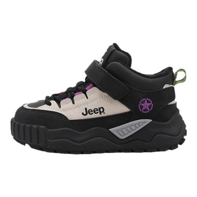 jeep男童加绒棉鞋运动鞋