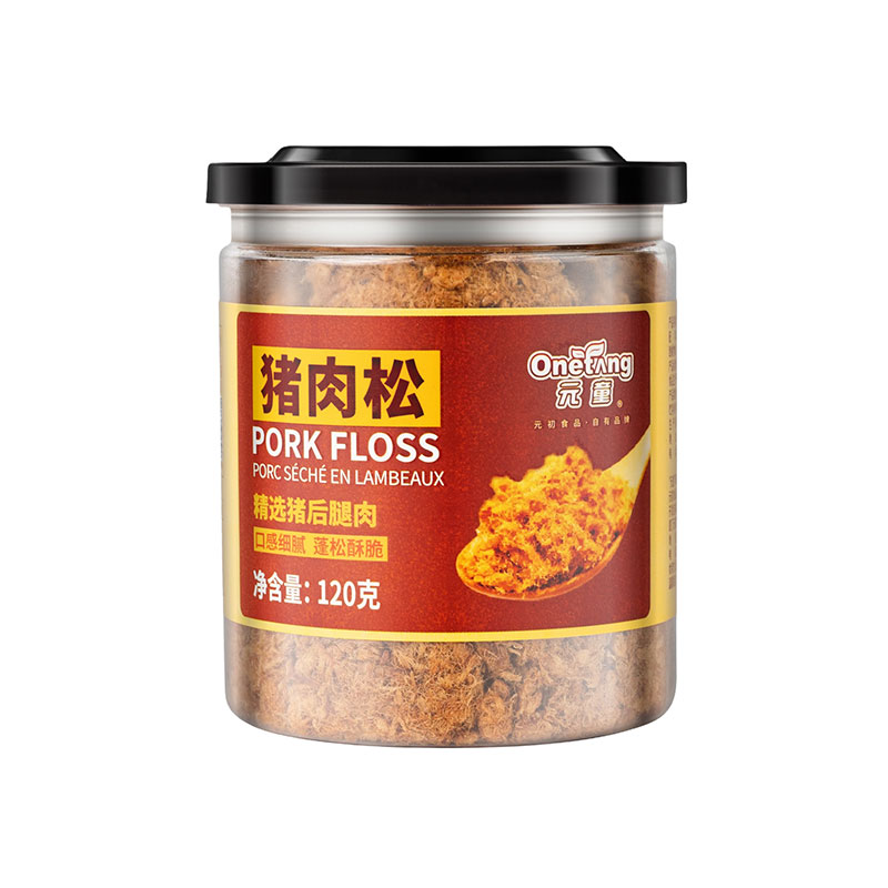 元初食品元童猪肉松（原味）120g 肉松拌饭即食佐餐