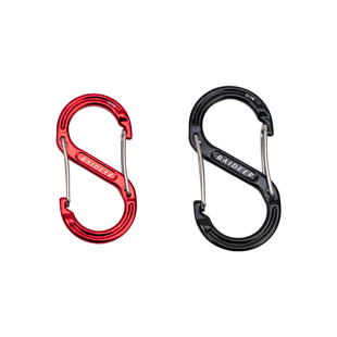 户外S型挂扣登山扣锁环万能挂钩安全扣8字八字扣背包拓展改造配件