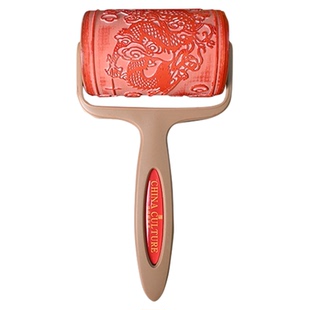 二月二龙抬头滚轮套装手工diy年画拓印实木刻雕版非遗拓印材料包