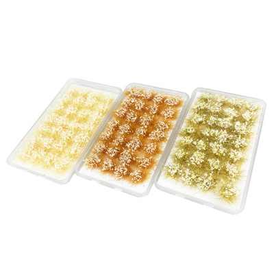 雪地草簇模型草针草粉兵人仿真