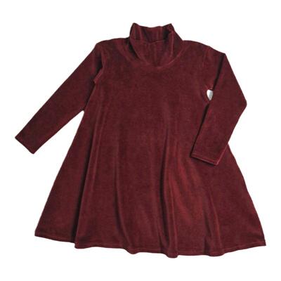 3件5折 Little家英国the simple folk FW23儿童女宝天鹅绒连衣裙