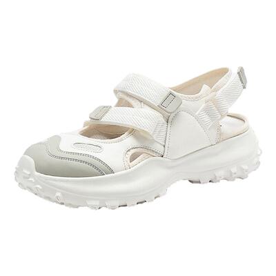 星期六时尚百搭镂空透气凉鞋女