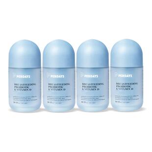 【哺乳期买3送1】perdays孕妇哺乳期乳腺健康通乳双胶囊益生菌