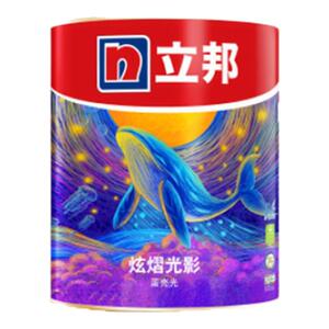 立邦炫熠光影内墙乳胶漆蛋壳光官方旗舰店网红色自刷艺术漆涂料