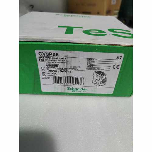 GV3P65 施耐德65A电动机断路器工业配件