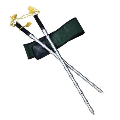 打神鞭竹节鞭一体实心鞭黑钢鞭