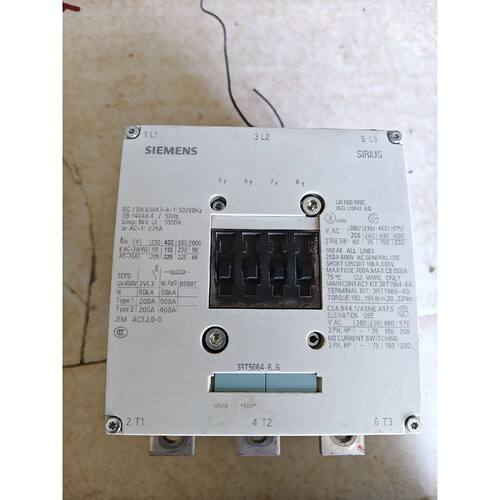 议价可维修西门子3RT50646.6接触器SIRIUS系列线圈AC220240V三相