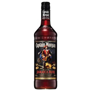 郎家园英国进口洋酒 Captain Morgan摩根船长黑朗姆酒鸡尾酒基酒