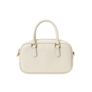 南风Chio2nd 牛皮晚香秋梨枕头包包女通勤波士顿手提单肩斜挎小包