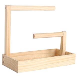 鹦鹉站杆定点排便拉屎神器鸟架站台接粪托盘虎皮鹦鹉专用桌面站架