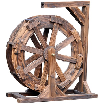 风车鱼池假山大中小型流水摆件