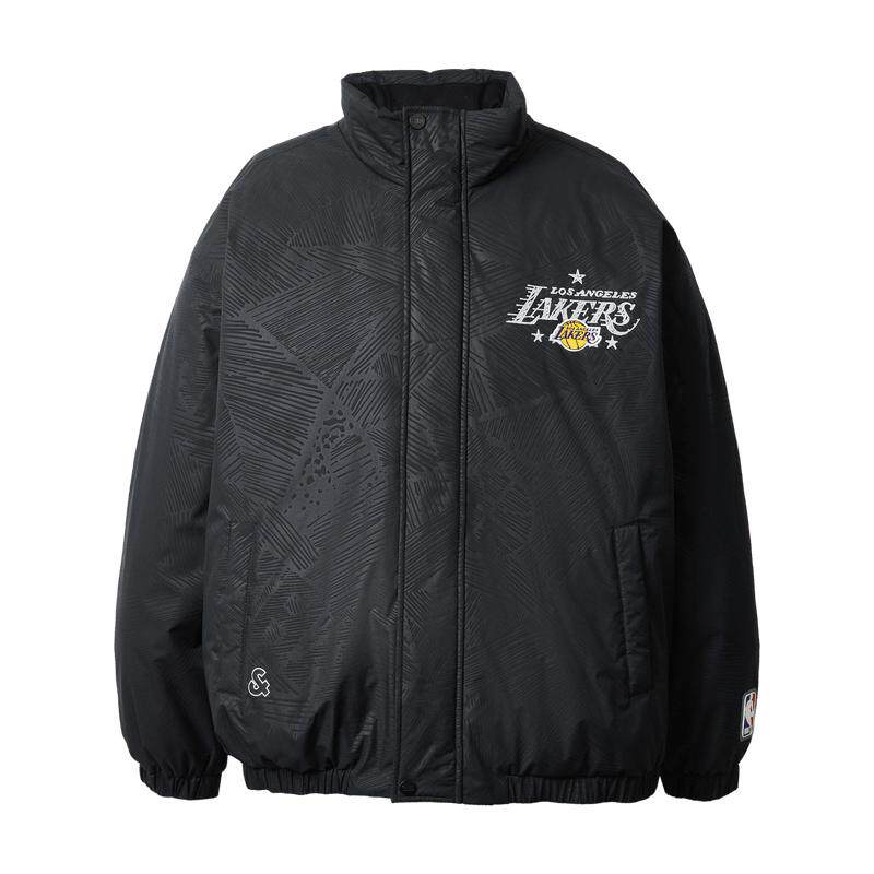 【 NBA湖人队】杰克琼斯冬季男装新款羽绒服肌理感外套226423012