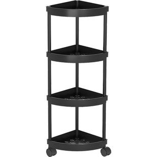 卫生间三角置物架落地墙角洗澡转角落厕所洗手间浴室多层收纳架子