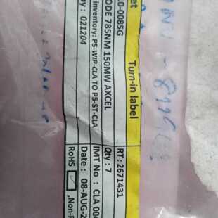 询价拉曼光谱785nm150mW激光器TO管