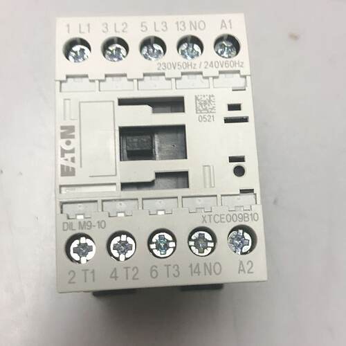 议价全新伊顿金钟穆勒原装进口交流接触器EATON DILM9-10 230V开