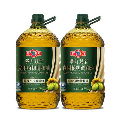 双宝食用植物调和油5L*2食用油