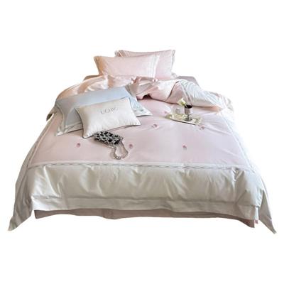 少女超柔长绒棉床单四件套