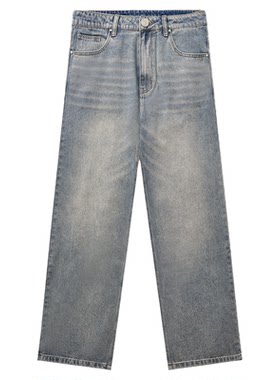 GWITcleanfit浅色牛仔裤