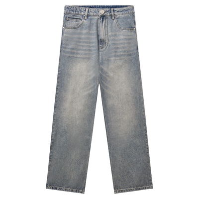 GWITcleanfit浅色牛仔裤