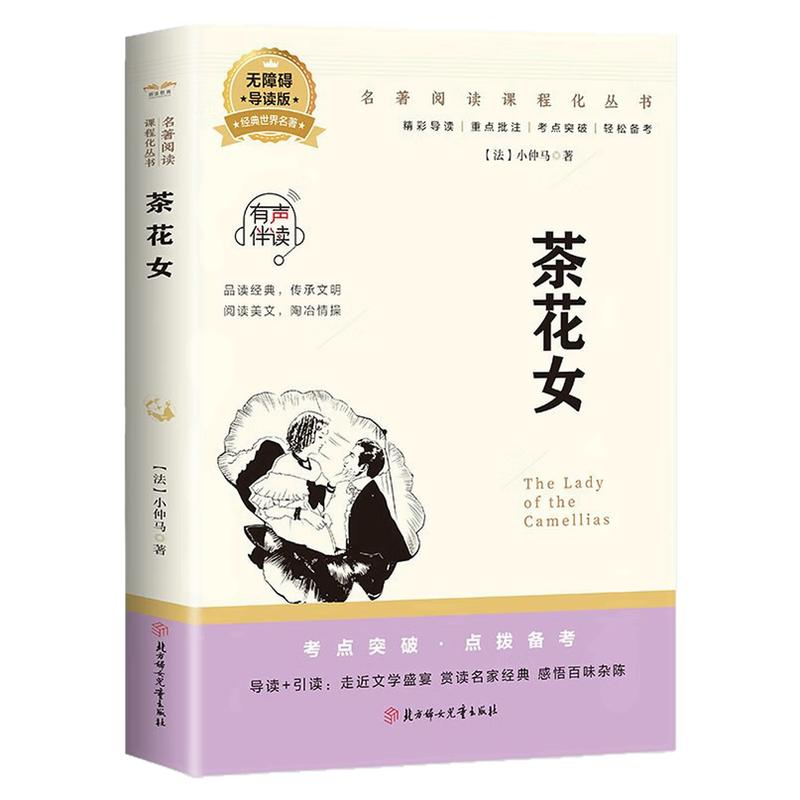 茶花女世界名著阅读课程化图书