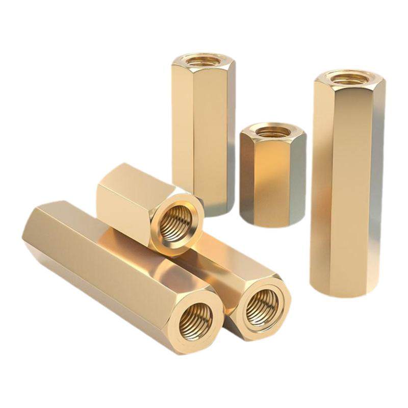 M2M2.5M3M4M5M6双通六角铜柱隔离柱螺母柱空心机箱主板电脑板螺柱