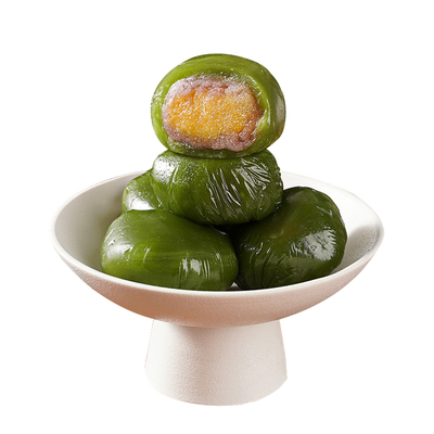 不多言蛋黄肉松艾草青团零食福建特产清明果青汁豆沙青团子咸糕点