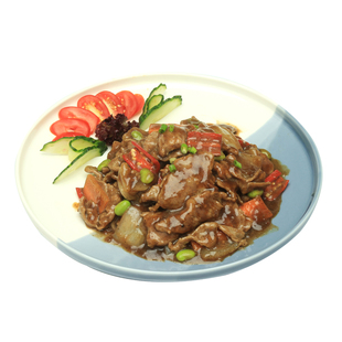 帮煮美式黑胡椒炒牛肉预制菜商用速食冷冻料理包快餐外卖小碗菜