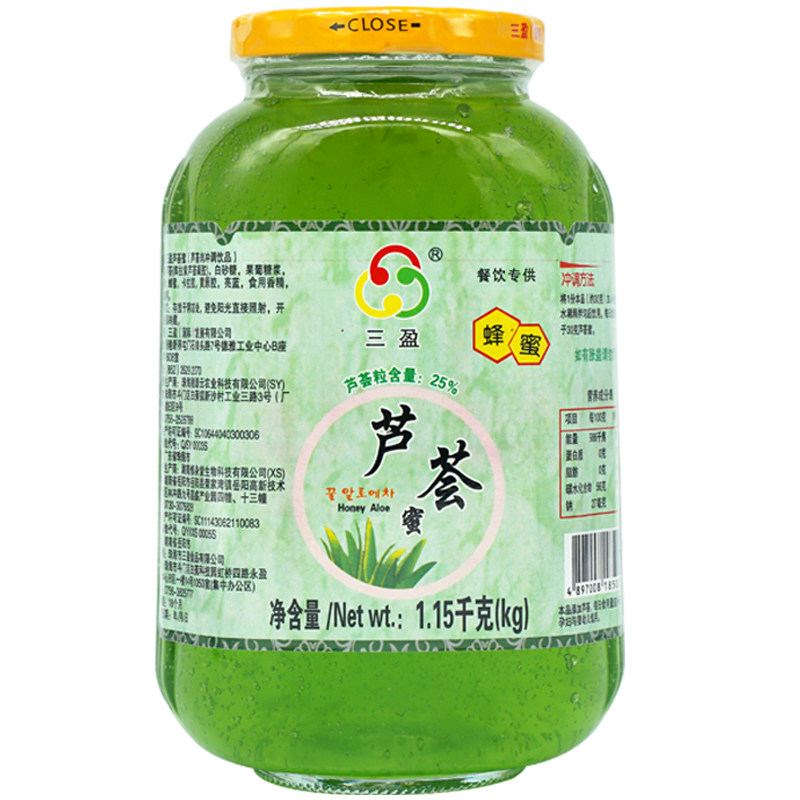 三盈蜂蜜芦荟茶1150克口感好