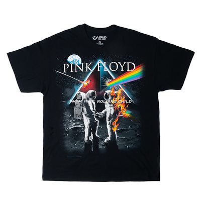 vintage平克弗洛伊德现行短袖T恤
