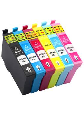 MAG适用爱普生R330墨盒Epson Photo R1390墨盒T60 r330 R1390打印机墨盒 85N墨盒 爱普生T0851墨盒 油墨水盒