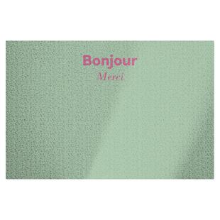 韩式清新薄荷绿入户地垫丝圈防滑耐脏脚垫进门玄关门口地毯可裁剪