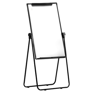 卓越星免安装白板支架式双面磁性黑板小学生儿童家用水笔可擦写字板折叠移动立式办公室培训教学店铺用广告牌