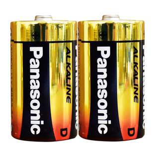 松下LR20 一号 D型 碱性 耐用 干电池 大号1.5V燃气灶 煤气灶 热水器 手电筒 1号2节 发那科机器人