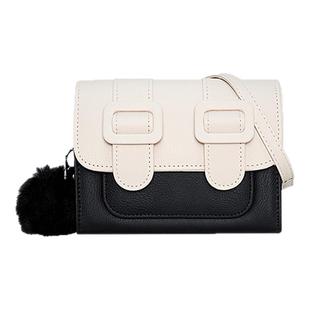 pataya剑桥包mini白色学生斜挎包邮差包可爱包包小众女包百搭爆款