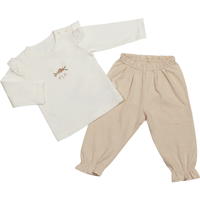 naturespurest儿童纯棉t恤长裤