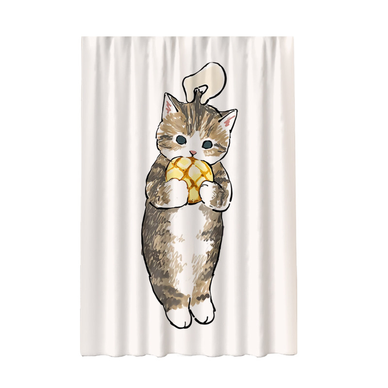 猫咪柜子遮挡帘衣柜防尘门帘拉帘