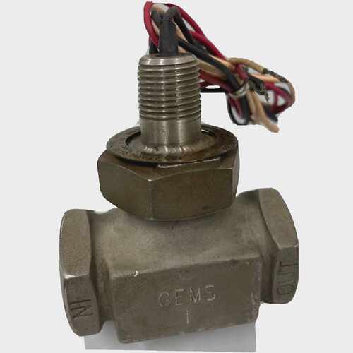 GEMS FS-200 P/N 27059 Stainless Steel Flow Switch 1