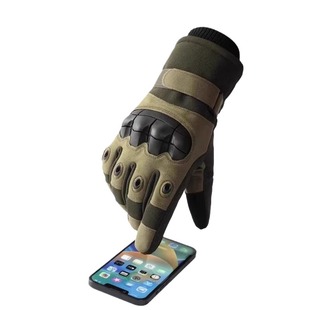 骑行摩托车手套加绒保暖防寒滑雪战术冬季户外训练登山防滑耐磨男