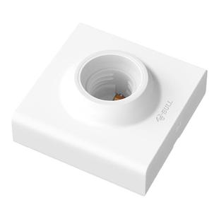 公牛明装灯座e27螺口PBT内胆灯头底座家用86型led灯泡节能灯头座