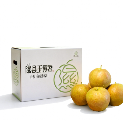 玉露香梨新鲜采摘皮薄肉厚