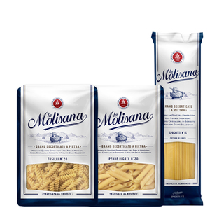 茉莉莎娜意大利面条套装直条形螺旋形笔形家用意面意粉通心粉组合