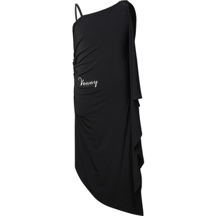 venny薇妮拉丁舞连衣裙女夏儿童伦巴吊带专业拉丁舞服女成年时尚