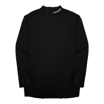 劳拉之星1074运动长袖T恤男跑步训练速干秋冬紧身小高领健身衣